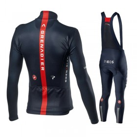 Combinaison Cycliste M/L + Collant à Bretelles 2021 Ineos Grenadiers N001